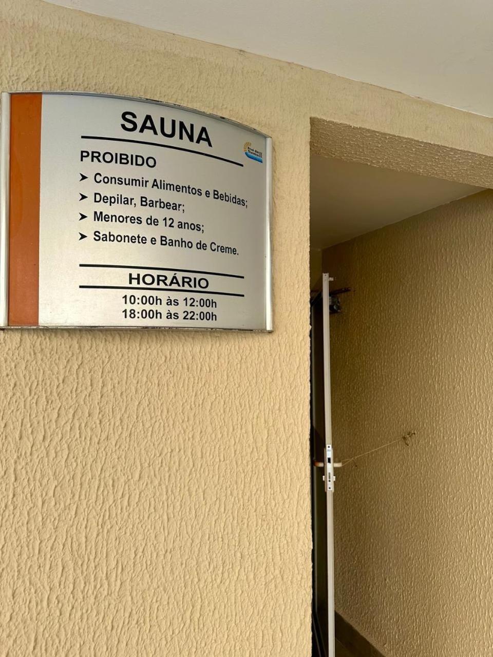 Aparthotel Caldas Novas - Prive Das Thermas II - Apto 3 Quartos - Parque Aquatico Extérieur photo